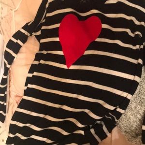 Heart stripe dress
